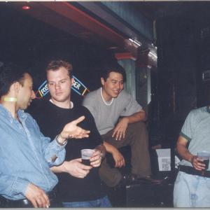 Ash Hasen, Scot Orser Production Wrap party, San Francisco, CA circa 1999