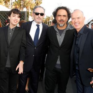 Michael Keaton Alejandro Gonzlez Irritu and John Lesher at event of 30th Annual Film Independent Spirit Awards 2015