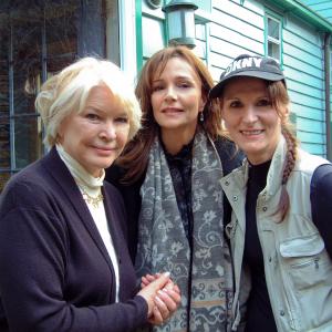 Director Tyler A Chase and Collaborator Jennifer Dale with Ellen Burstyn