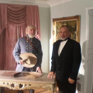 General Lee and Senator Sherman in Ellen BondSecret Agent Dir Mike Stone Oct 2015