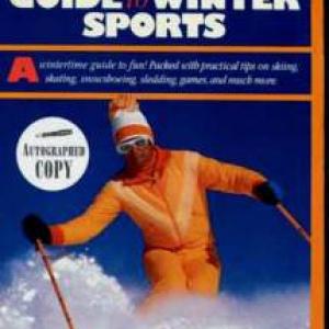 1980 Winter Olympic sports book coauthored by Daniel Alpine Skiing and Ice Hockey