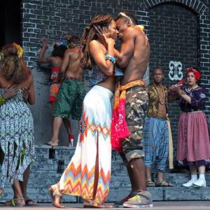 As Juliet in ROMEO & JULIET at the Classical Theater of Harlem