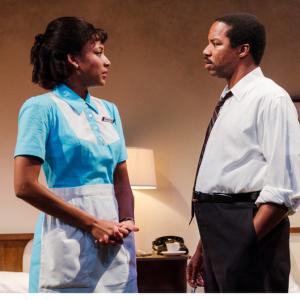 As Camae in Katori Halls THE MOUNTAINTOP at Portland Center Stage