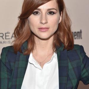 Aya Cash attends the Entertainment Weekly pre Emmy party