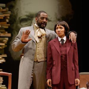 Aisha Kabia & Derrick Lee Weeden in the Oregon Shakespeare Festival production of 