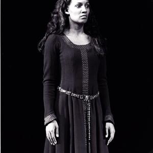 Aisha Kabia in the Oregon Shakespeare Festival production of Richard II
