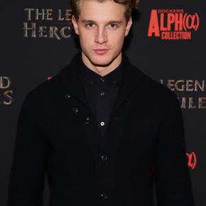 Actor Pasha Pellosie attends the The Legend Of Hercules premiere at Crosby Street Hotel on January 6 2014 in New York City