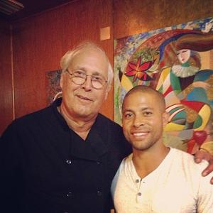 My first time CoStarring with Chevy Chase