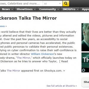 The Mirror on IMDB Prodigy Public Relations