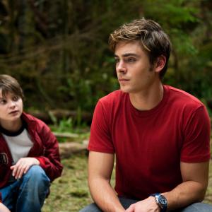 Still of Zac Efron and Charlie Tahan in Charlie St Cloud 2010