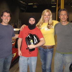 OFF THE STRIP WITH MIEKE BUCHAN Wrap shot with the crew Pole Position Raceway Las Vegas 2008