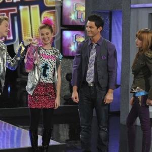 Still of R Brandon Johnson Bella Thorne Kenton Duty Caroline Sunshine and Zendaya in Shake It Up! 2010