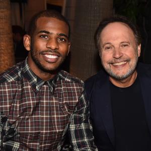 Billy Crystal and Chris Paul at event of The Comedians 2015