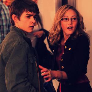Dylan Everett and Olivia Scriven of Degrassi