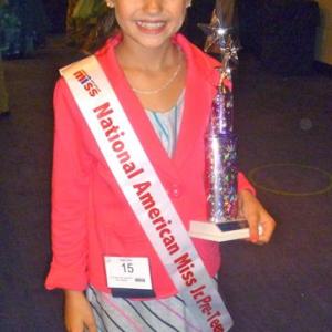 National American Miss New York State Miss Jr. Pre-Teen 2nd Runner Up
