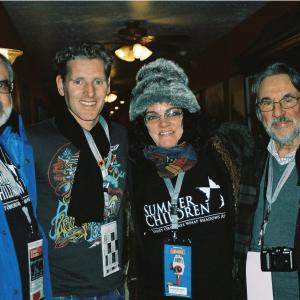 SlamDance Film Festival - Producer Jack Robinette, Festival co-founder and Director Peter Baxter, Producer Edie Robinette-Petrachi, Cinematographer Vilmos Zsigmond, ASC.