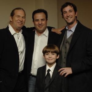 Santa Barbara, CA - JANUARY 22: Jeff Bridges, Rod Lurie, Preston Bailey and Noah Wyle at the premiere of 