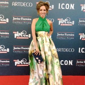 Arlette Torres attends Platinos Award 2015 in Marbella
