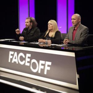 Still of Glenn Hetrick, Ve Neill and Neville Page in Face Off (2011)