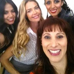 Denise Richards, Raquel Brussolo and cast of A Life Lived