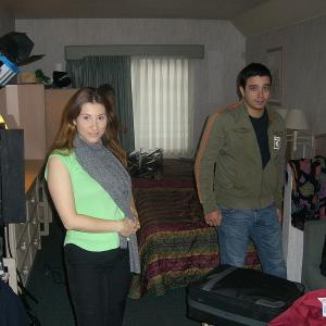 On the set of Juan in a Million