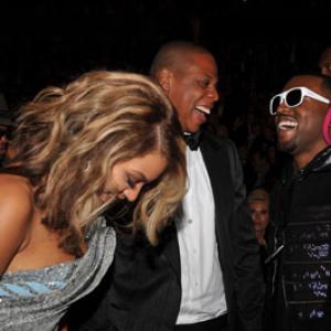 Jay Z, Beyoncé Knowles and Kanye West