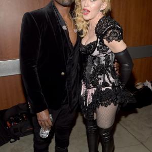 Madonna and Kanye West in The 57th Annual Grammy Awards 2015