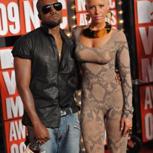 Kanye West and Amber Rose