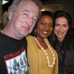 On set of Lifetime's Army Wives (Epi 303) 2009 Director Kevin Dowling, Deja Dee, Kim Delany