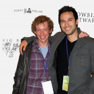 David Gunning and Jon Paul at the Big Bear Film Festival