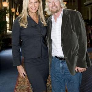 Richard Branson and Shannon Leroux