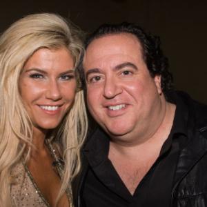 Photo date: 21 April 2008 Nick Vallelonga with Shannon Leroux in the Starline Films VIP party at the 2008 Garden State Film Festival. -
