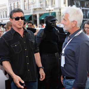 Sylvester Stallone and Rob Friedman at event of Pabegimo planas (2013)