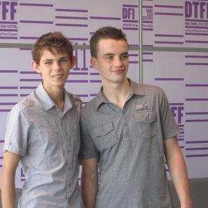 with Alex Etel at Doha Tribeca Film festival October 2011