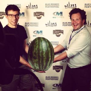 If they ask you to hold the watermelon at Blue Whiskey Independent Film Festival  do it!