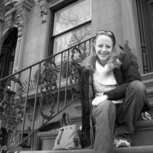 Kimberly Cox, photographed in Brooklyn, November, 2006. Hair cut by Randi at Bumble and Bumble.