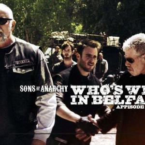Sons of Anarchy, Episode 'Turas': Andy McPhee, Lorcan O'Toole, Darren Keefe, Ron Pearlman