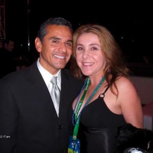 Mayor Antonio Villaraigosa and Adriana Souza