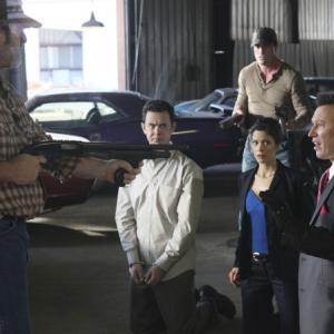 Still of Colin Hanks, Lauren Stamile and Scott Jefferies in The Good Guys (2010)