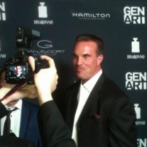On The Red Carpet at The Gen Art Festival in NYC, 2011.