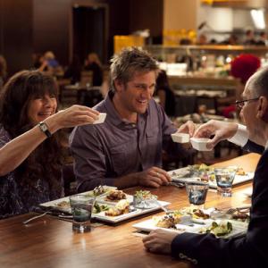 Still of James Oseland and Curtis Stone in Top Chef Masters (2009)