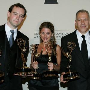 2006 Creative Arts Emmy Awards Press Room Matthew ONeill Sara Bernstein Jon Alpert