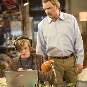 Still of Bill Engvall and Graham Patrick Martin in The Bill Engvall Show 2007