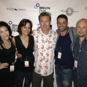 At the screening of 'The Demon Deep in Oklahoma' at the 2014 Brooklyn Film Festival.