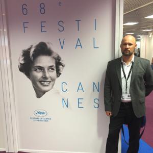 Executive Producer James E Oxford at the 68th Annual Cannes Film Festival