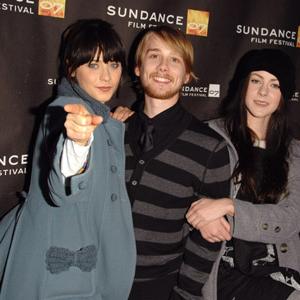 Zooey Deschanel, Jena Malone and Lou Taylor Pucci at event of The Go-Getter (2007)