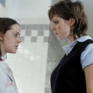 Still of Eva Amurri Martino and Jena Malone in Saved! (2004)