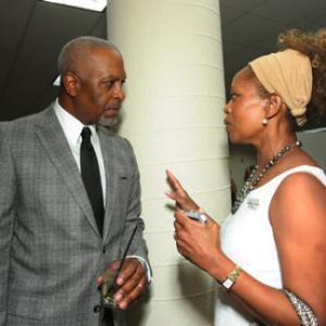 Alfre Woodard and James Pickens