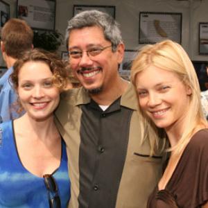 Dean Devlin Lisa Brenner and Amy Smart at event of Who Killed the Electric Car? 2006