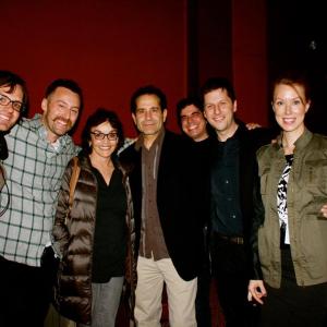 Jay Della Valle and the Cast of Mount Joy with Tony Shalhoub at the 2014 Santa Barbara Film Festival Premiere of Mount Joy